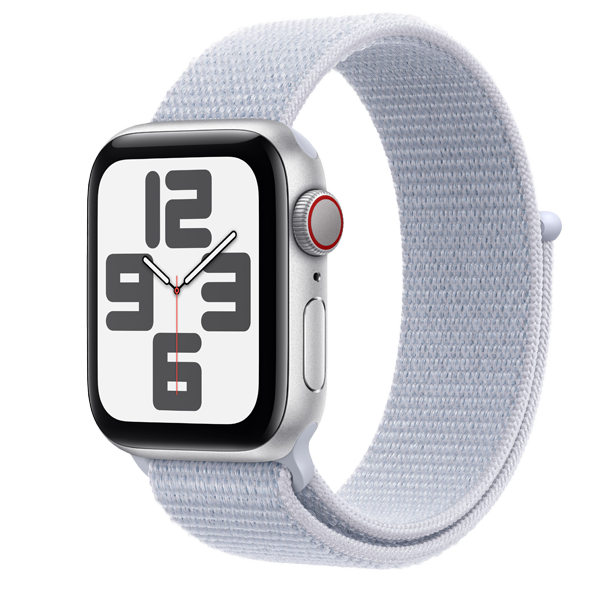 Apple Watch SE GPS + Cellular Silver Aluminium (IWSECEL40MMSIALMXGE3)
