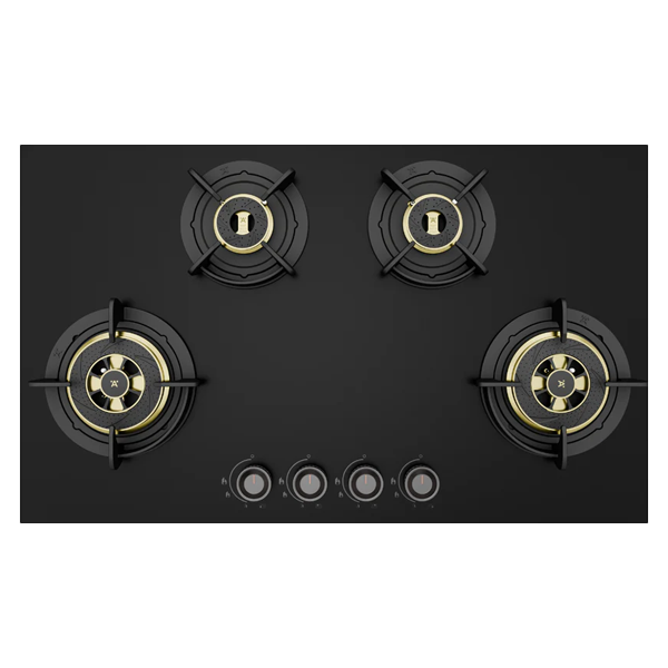 Hafele Altius Plus 490 Matt Glass 86 cm 4 Burner Hob (ALTIUSPLSMATGLASS490)