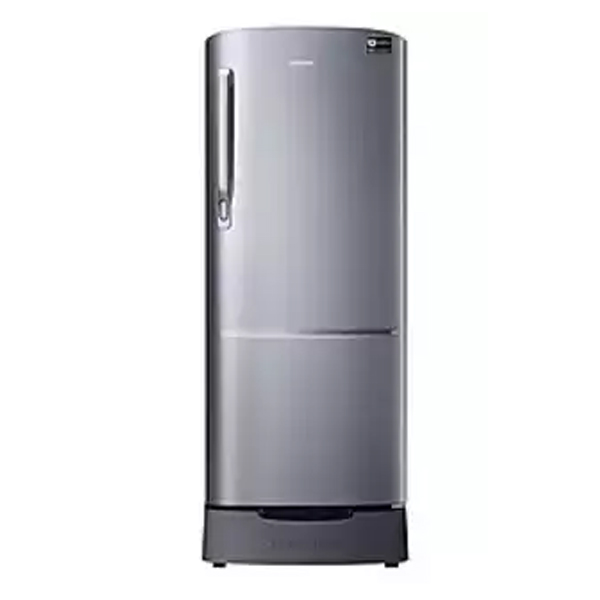 Samsung 230 Litres 3 Star Direct Cool Inverter Single Door Refrigerator (Digital Inverter Compressor, Elegant Inox) (RR24A282YS8)