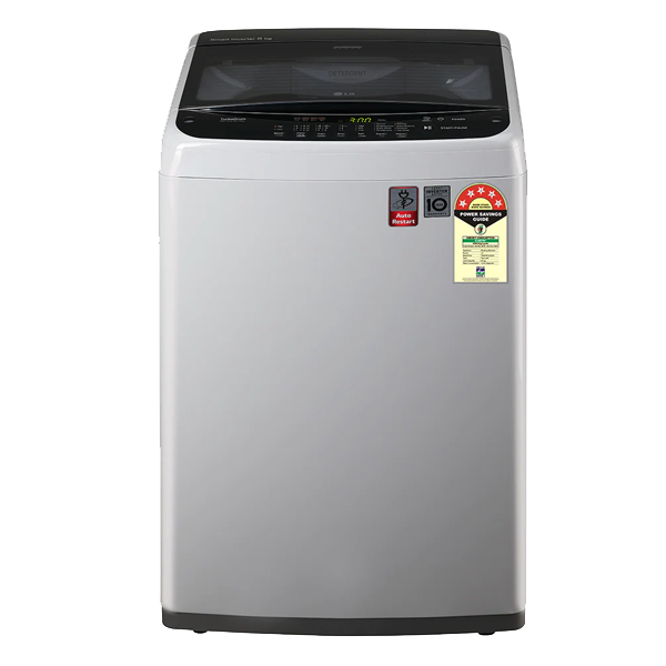 LG 8.0 Kg 5 Star Smart Inverter Fully-Automatic Top Loading Washing Machine (T80SPSF2Z)