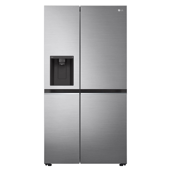 LG 674 Ltrs Side By Side Single Door Inverter Refrigerator (GCL257SL4L, Shiny Steel)