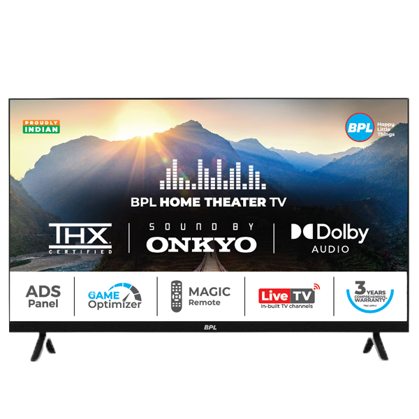 BPL 81 cm (32 inch) Home Theatre Onkyo QLED TV (BPL32Q75)