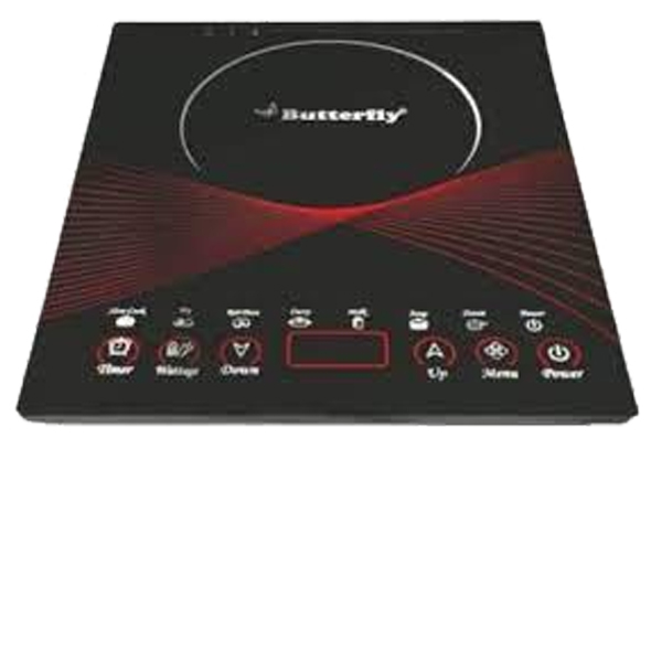 Butterfly power hob ivory Induction Cooktop  (Black, Push Button) (IVORYPOWERHOB)