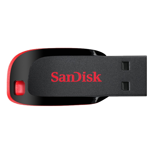 SanDisk Cruzer Blade USB 2.0 32 GB Flash Pen Drive (Black, Red) (32GBCRUZERBLADESKPEN)