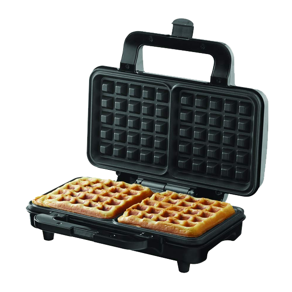 Borosil 1000W Neo Waffle Maker (Non-Stick Coating Plates Opens to 90°, BRSTNEOWAFFLEMAKER)
