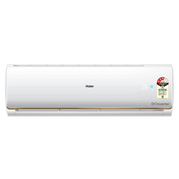 Haier Clean Cool Plus Convertible 1 Ton 3 Star Inverter Split AC with 4 Way Swing (Copper Condenser, 1THSI14CPG3NBIU)