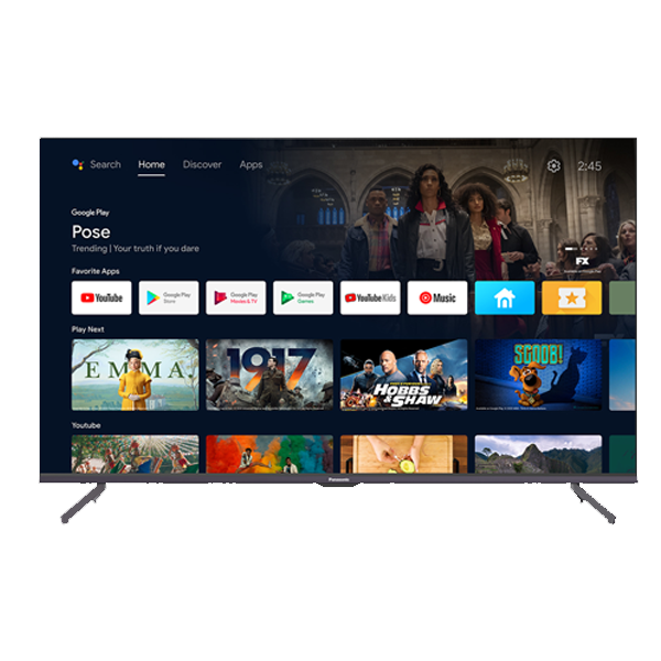 Panasonic 55 inch 4K Ultra HD LED Google TV with Google Assistant (TH55MX750DX)