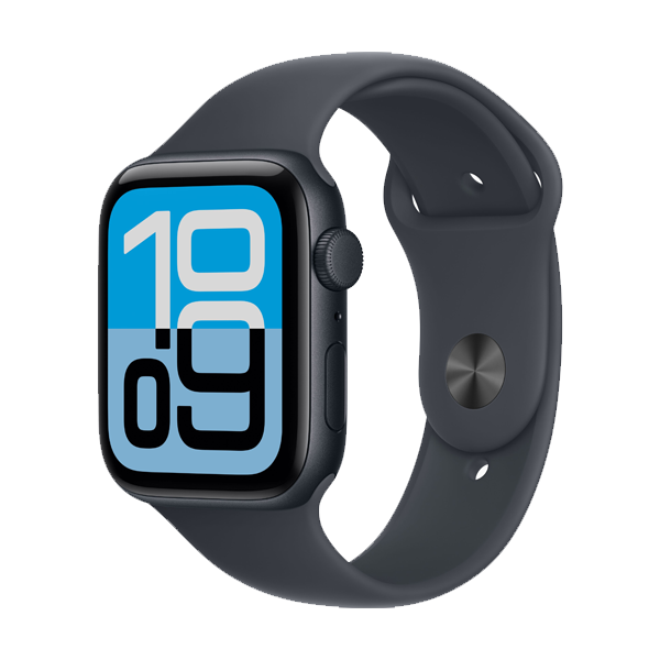 Apple Watch SE 3 GPS with Midnight Sport Band - S/M (IWSE3GPS44MNTALMEHN4)