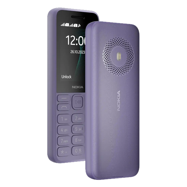 Nokia 130 Music Built-in Powerful Loud Speaker with Music Player & Wireless (NOKN130DS23MSC)
