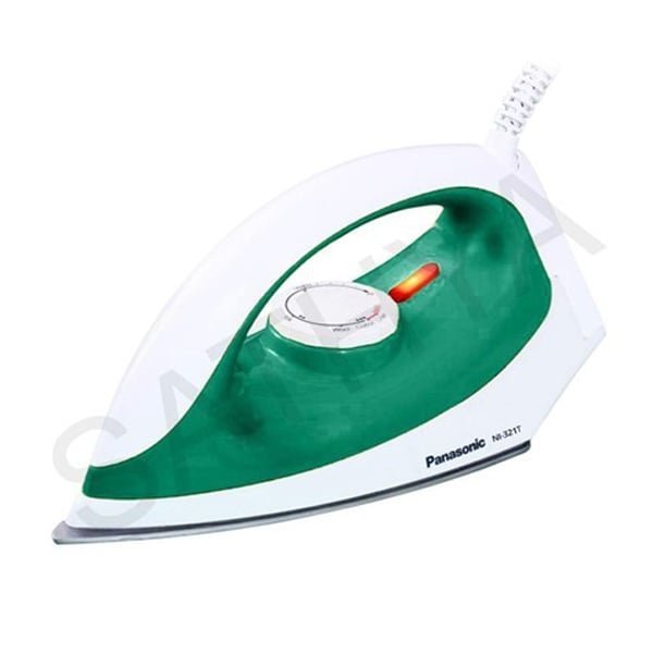 Panasonic Dry Iron with Scratch resistant durable sole plate- Green (NI-321T)