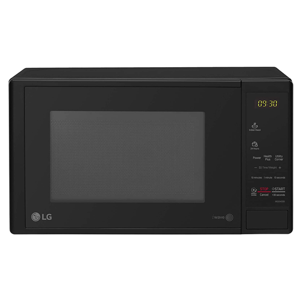LG 20 L Solo Microwave Oven  (MS2043DB, Black)