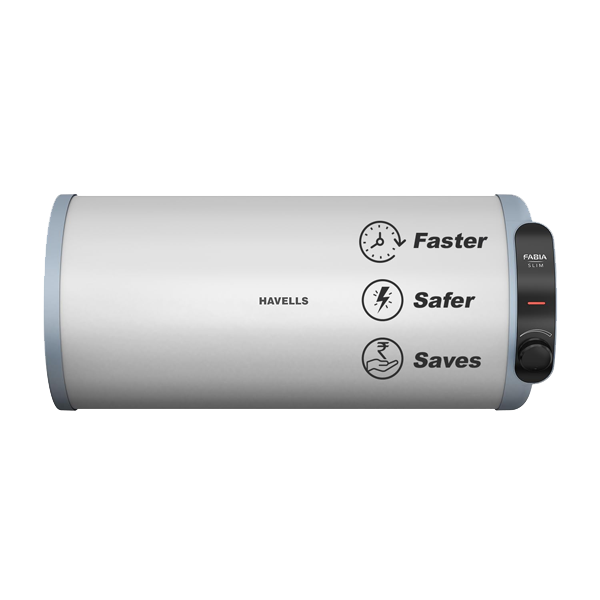 Havells Fabia Slim 15L Horizontal Right Storage Water Heater (15LFABIASLIM)