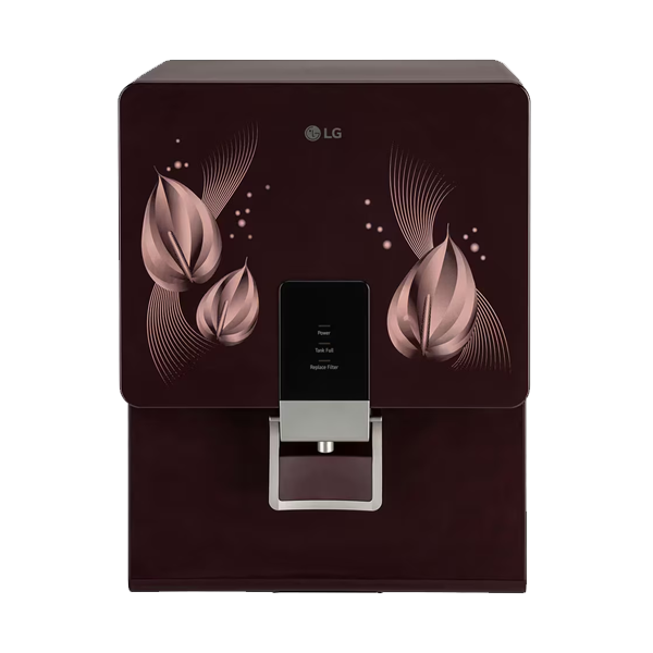LG 8L RO+Mineral Booster Water Purifier with Steel Tank (Crimson Red, WW146RTLC)