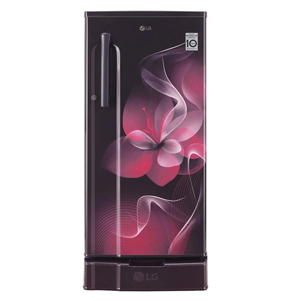 LG 188 L Direct Cool Single Door 3 Star Refrigerator  (Purple Dazzle) (GLD191KBPX)