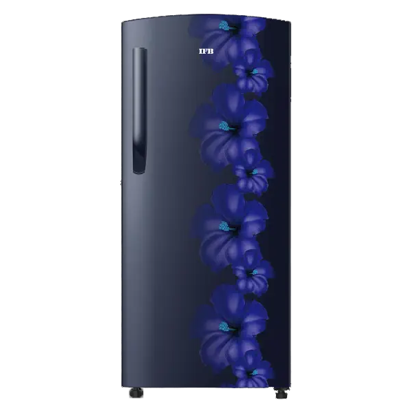 IFB 187 L 3 Star Single Door Direct Cool Refrigerator (Blue-Flower, IFBDC2133FBH)