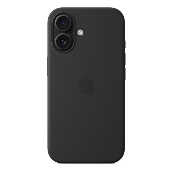 APPLE I PHONE 16 SILICONE CASE MAGSAFE BLACK MYY13ZMA (IP16SCBLKMYY13)