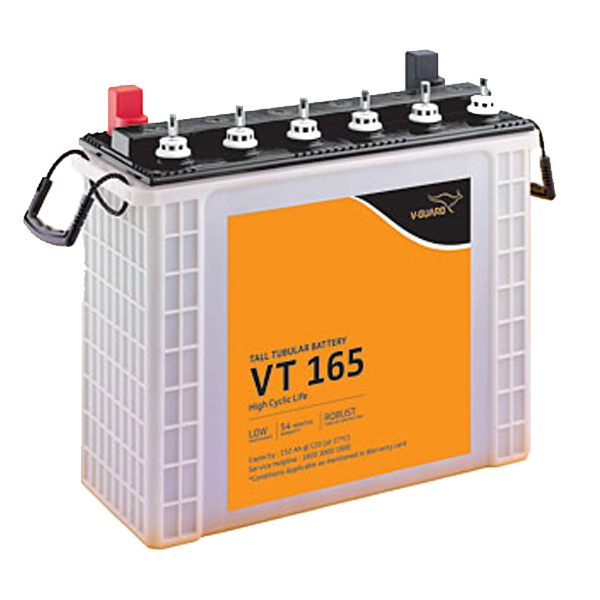 V-Guard VT 165 Inverter Battery Tubular Inverter Battery (VT165S)