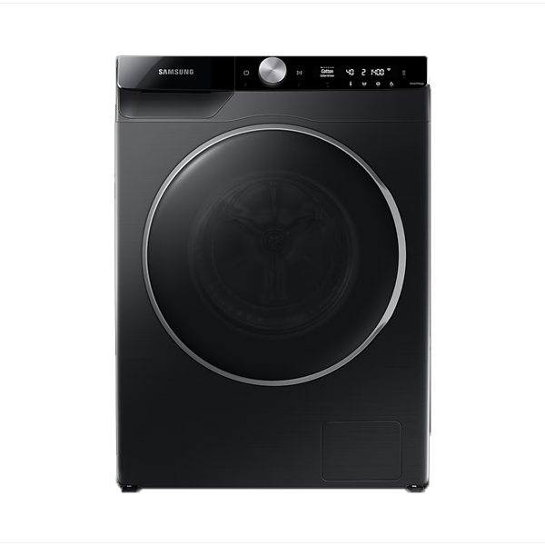 SAMSUNG 12 kg Fully Automatic Front Load Washing Machine with In-built Heater Black (WD12TP44DSB)