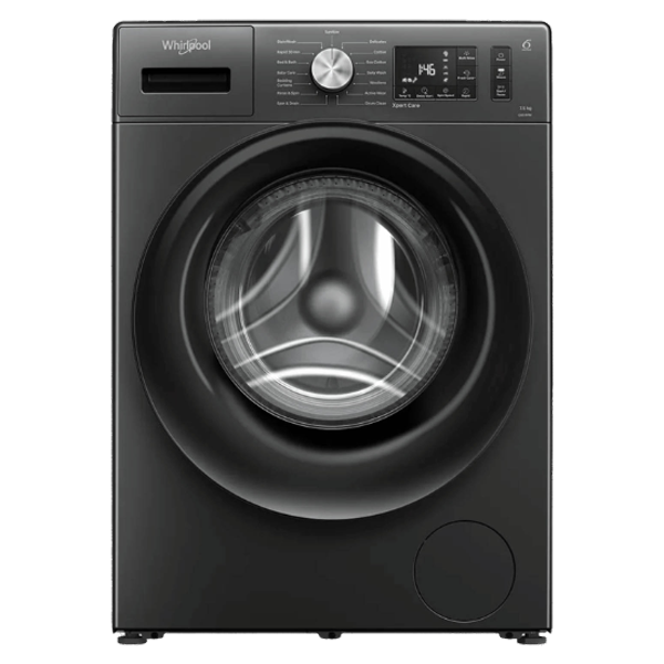 Whirlpool 7.5Kg Fully Automatic Front Load Washing Machine (Midnight Grey, XS7512BWME)
