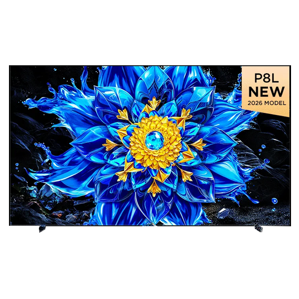TCL 85P8L 215.9 cm (85 inch) Premium QLED Google TV, Black (TCL85P8L)