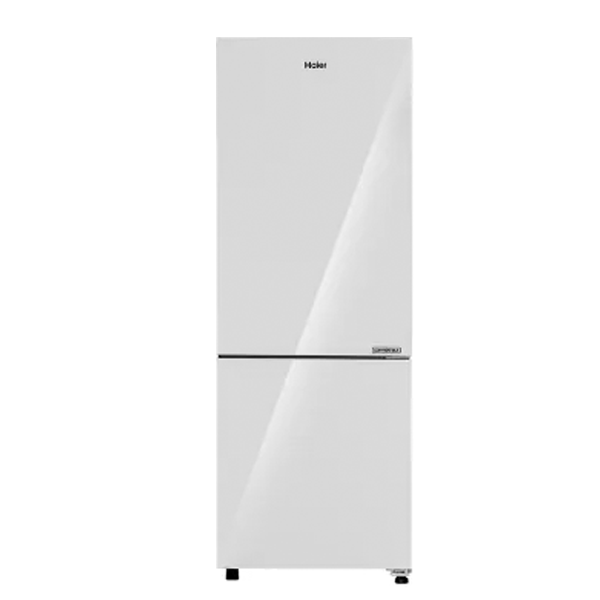 Haier 265L 2 Star Frost Free Double Door Bottom Mount Refrigerator (Mirror Glass, HRB3152PMGA)