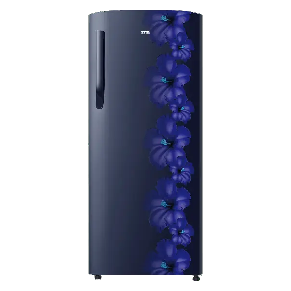 IFB 222 L 3 Star Single Door Direct Cool Refrigerator (Blue - Flower, IFBDC2483FBH)