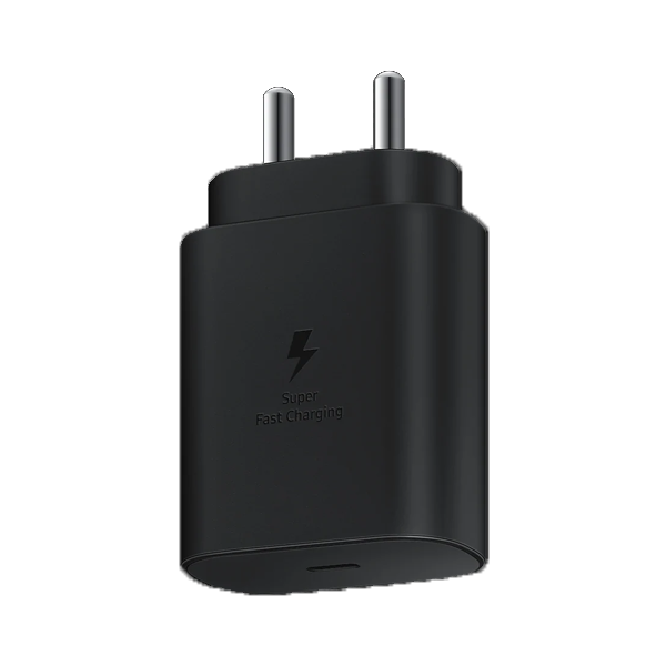 Samsung 25W Super Fast Charging Travel Adapter, USB-C (FOCSAMSEPTA800NBEGIN, Black)