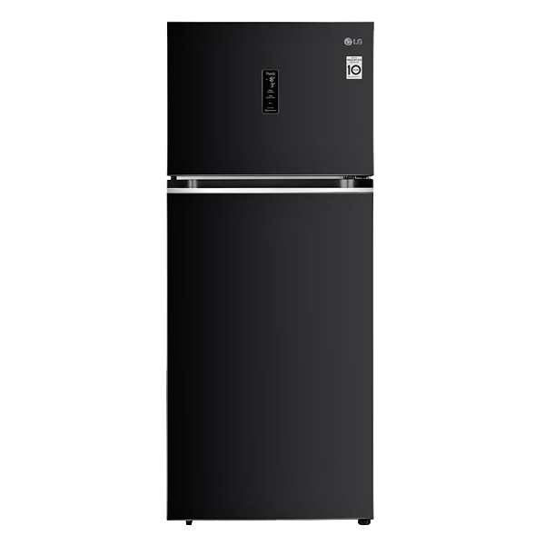 LG 398 Litres 3 Star Frost Free Double Door Refrigerator (GLT422VESX)