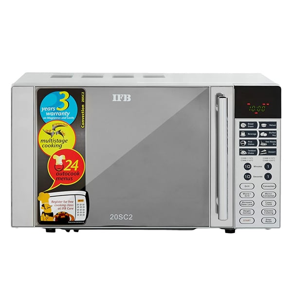 IFB 20 L Convection Microwave Oven  (MWO20SC2, Silver)