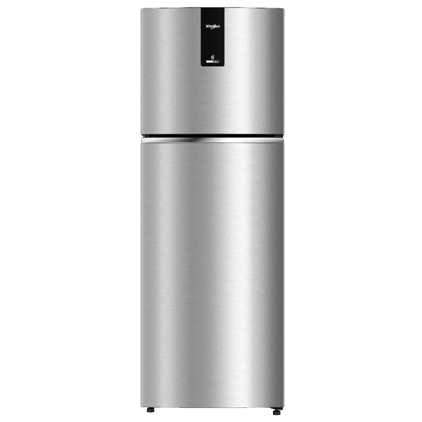 Whirlpool Intellifresh 259L 2 Star Frost Free Double Door Refrigerator (Illusia Steel, IFINVELTDF305PRMI2SY)