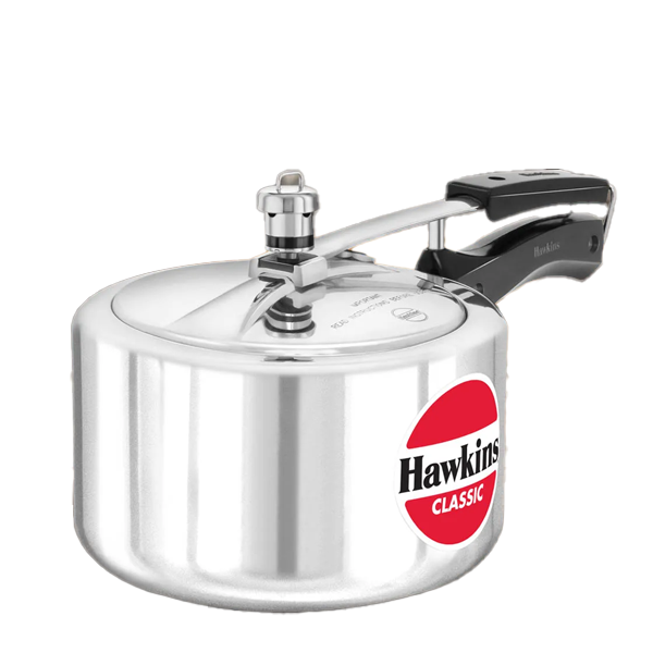 Hawkins Classic 3 Litre Aluminium Pressure Cooker (HKSCL3WALU3L)
