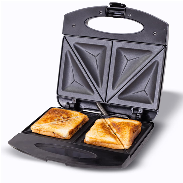 Wonderchef Acura Plus Sandwich Maker | 750W | Non-stick Aluminium Grill Plates | For Crispy Toast Sandwiches (WCSMACURAPLUS750W)