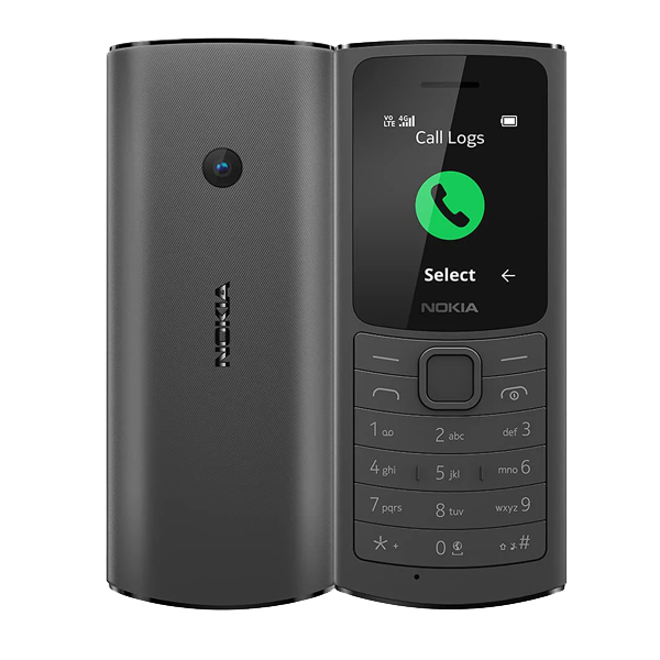 Nokia All-new 105 Single Sim Keypad Phone (NOKN110DSPWR)