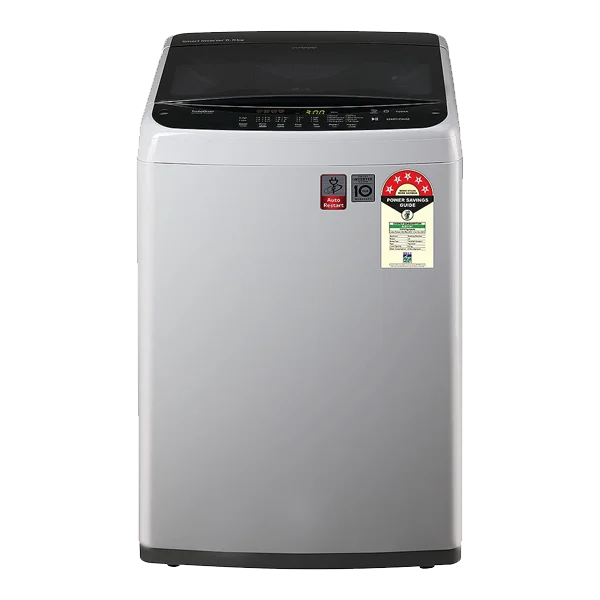 LG 6.5 kg Fully Automatic Top Load Washing Machine (Silver) (T65SPSF1Z)