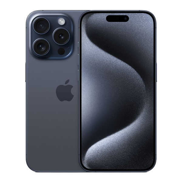 Apple iPhone 15 Pro (256GB, Blue Titanium, IP15PRO256BLUMTV63)