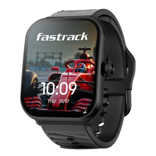Fastrack MYND 1.93” AMOLED Display Smart Watch for Men & Women with AI Watch (FRSWMYND)