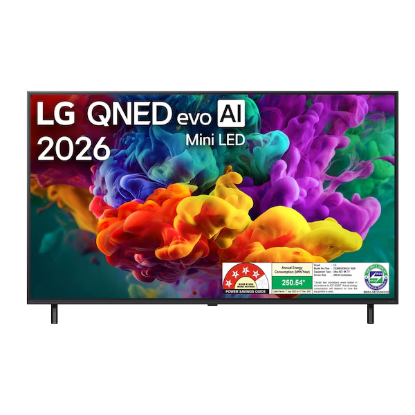 LG QNED85 190 cm (75 inch) QNED Mini LED 4K Ultra HD Smart webOS TV (75QNED85)