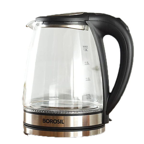 Borosil Crystal 1.8L Electric Glass Kettle (BRSETKCRYSTAL1.8L)