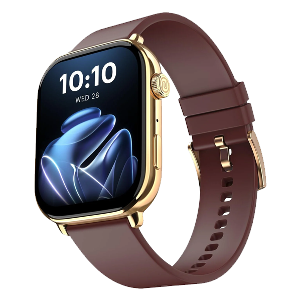 Noise ColorFit Victor 2 Smartwatch with AI Voice Assistance (49.78mm AMOLED Display, IP68 Water Resistant, Jet Black Strap, NOISESWVICTOR2)