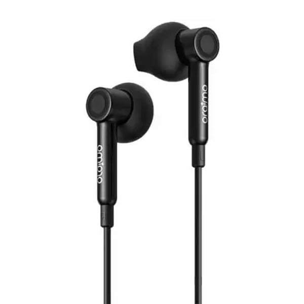 Oraimo OEP-E25 THOR Exceptional sound half-in earphone with mic Wired Headset  (Black, In the Ear) (ORAIMOEPE25THOR)