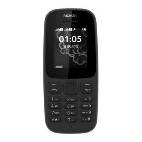 NOKIA 105 TA 1299 DS Dual SIM (Black) (NOK105TA1299DS)