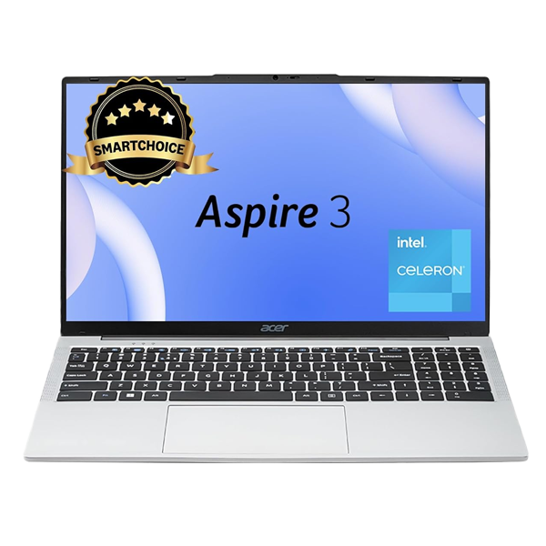 Acer Aspire 3 Laptop Intel Core Celeron N4500 Processor Laptop (8 GB LPDDR4X SDRAM/512 GB SSD/Win11 Home/38 WHR/HD Webcam) (ACERUN36FSI00RA32545)