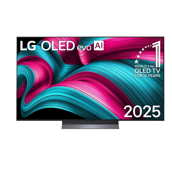 LG OLED evo 139cm (55) TV (C5), α9 AI Processor 4K Gen8, Dolby Vision, Dolby Atmos (2025, OLED55C5)