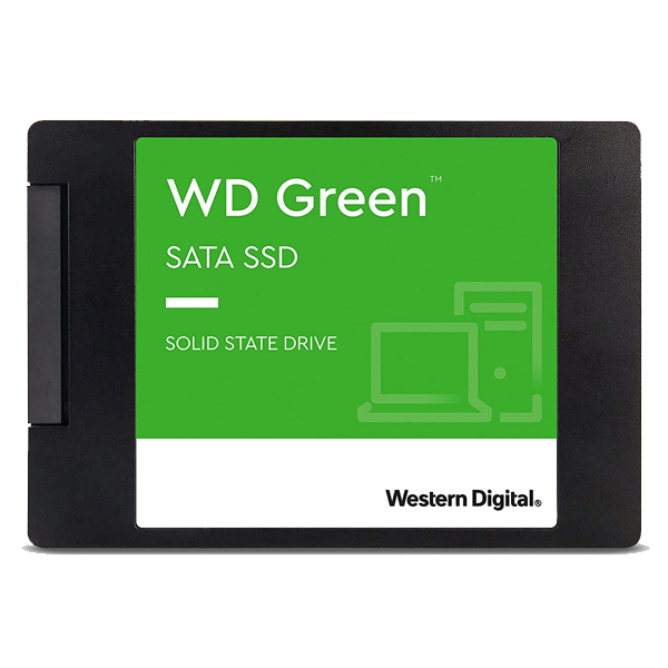 Western Digital WD Green 6.35 cm (2.5") SATA SSD, 550MB/s R, 1TB (WDS100T3G0A1TBSSD)