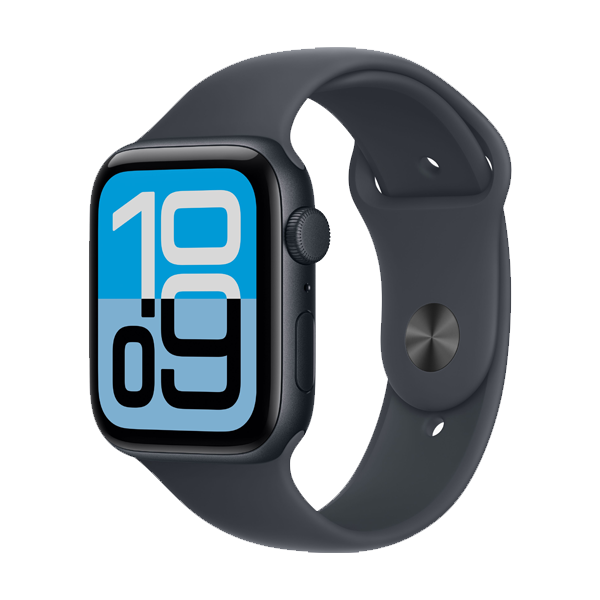 Apple Watch SE 3 GPS 44mm Starlight Aluminium Case with Starlight Sport Band - M/L (IWSE3GPS44STLALMEHJ4)