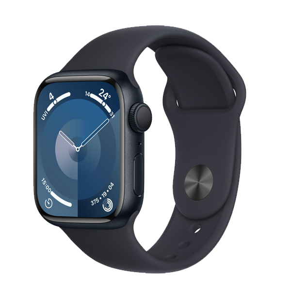 Apple Watch Series 9 (45mm, GPS + Cellular) SL Midnight (IWS9CEL45MMMIALMRMF3)