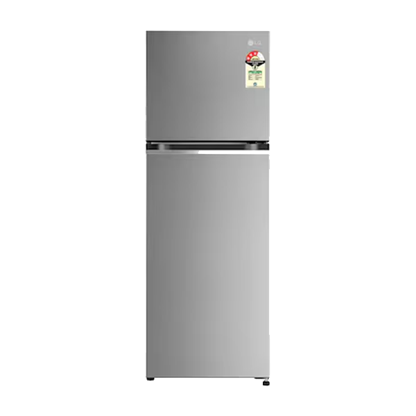 LG 246 L 3 Star Frost Free Smart Inverter Compressor Double Door Refrigerator (GLS262SPZX)