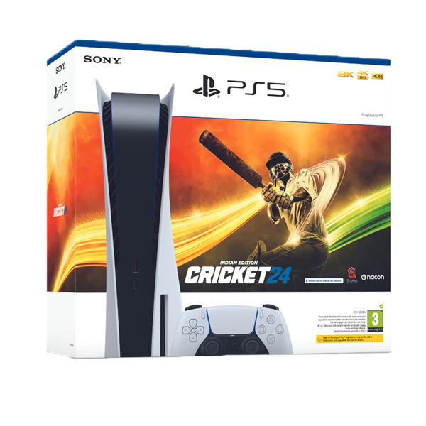 Sony PS5 Standard with Cricket 24 Game Bundle (PS5BUNDLESTDCKT24)