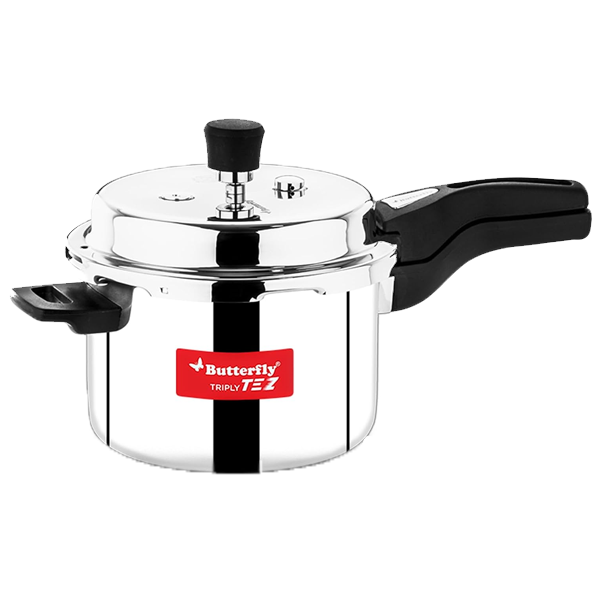 Butterfly Tez Triply 5 Ltr Pressure Cooker (5LTEZSS)