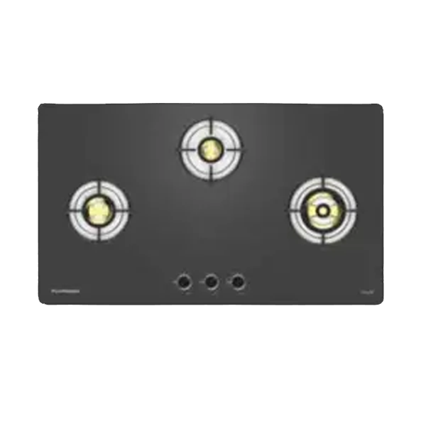 Pureflames Ray 90 3 Burner Gas Hob (RAY903B)